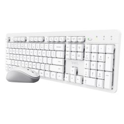 Klawiatura mysz Trust ODY II Wireless White US