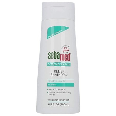 SEBAMED Extreme Dry Skin Relief Treatment Shampoo with 5% Urea for Dry Itchy Scalp 200mL