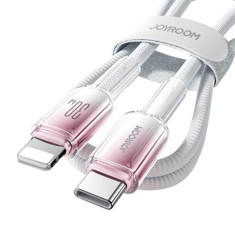 Cable USB-C Lightning Joyroom S-A42 30W 1.2m biały