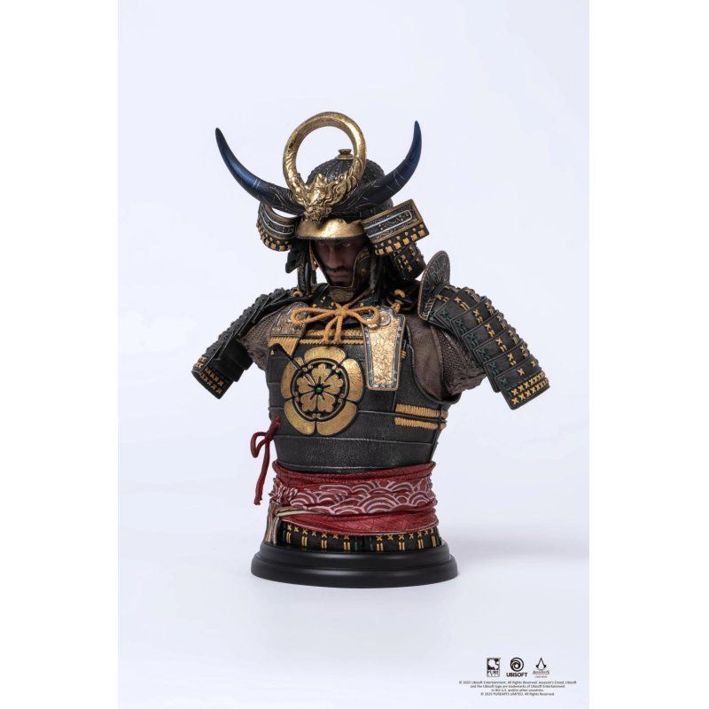 PureArts - 1:4 Scale Bust - Assassin's Creed Shadows - Buste Yasuke 21cm