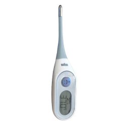 Braun PRT2000 thermometre digital Contact Bleu, Blanc Sous le bras