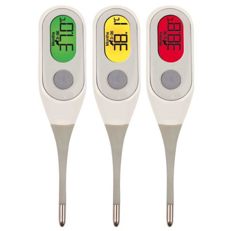 Braun PRT2000 thermometre digital Contact Bleu, Blanc Sous le bras