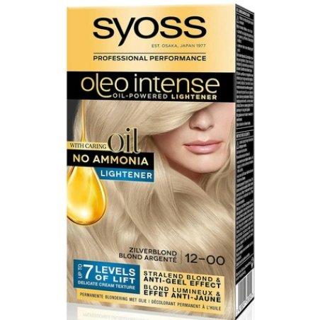 Syoss Color Oleo Intense 12-00 Silver Blonde Hair Dye