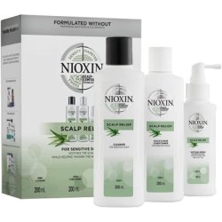 Nioxin Scalp Relief Kit 200ml 200ml 100ml