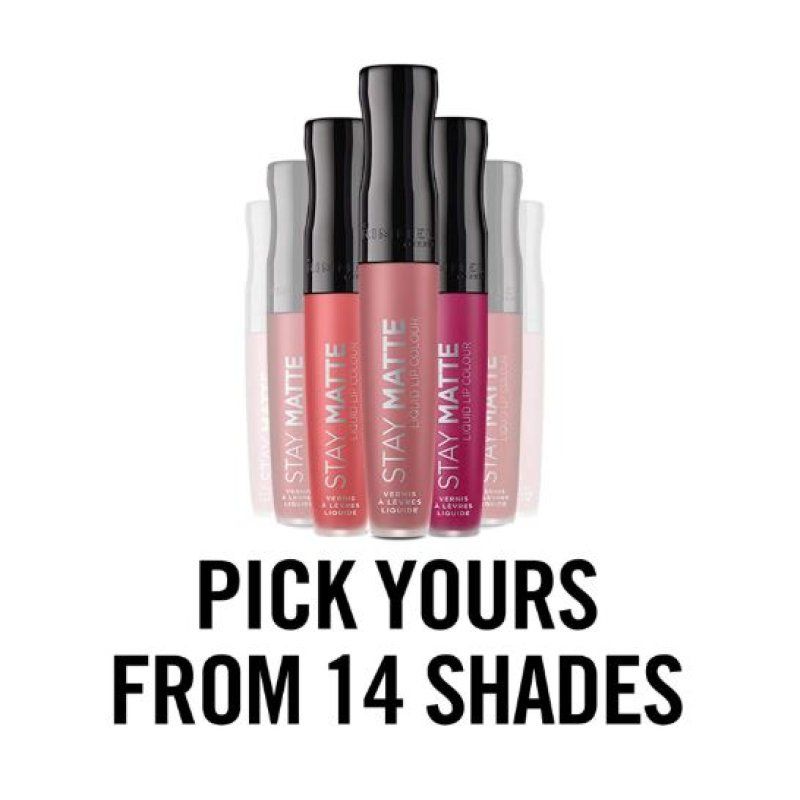 Rimmel Stay Matte Liquid Lip Color 820 Heartbeat 5.5ml