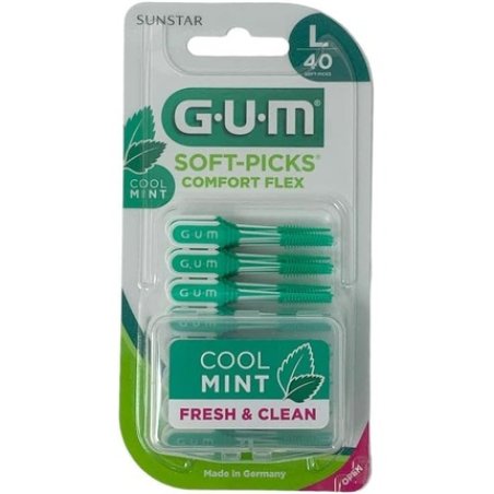 Gum Scovolino Soft-Picks Comfort Flex Cool Mint Large 40 Picks