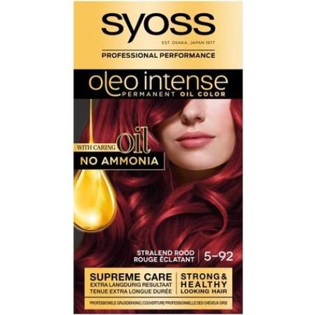 Syoss Oleo Intense Dye 5/92 Bright Red Level