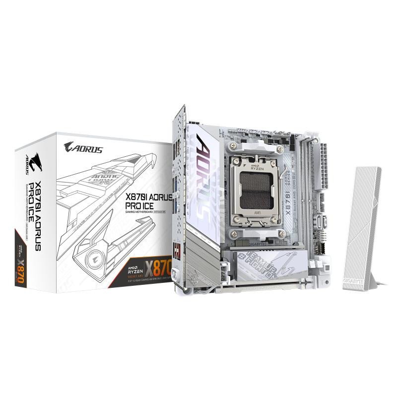 MB GBT AMD AM5 X870I AORUS PRO ICE