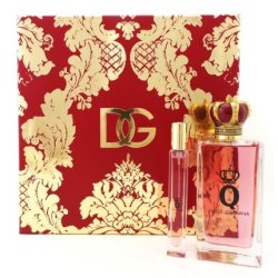 Dolce & Gabbana Q for Women Set 3.3 oz EDP Spray 0.33 oz EDP Travel Spray NEW