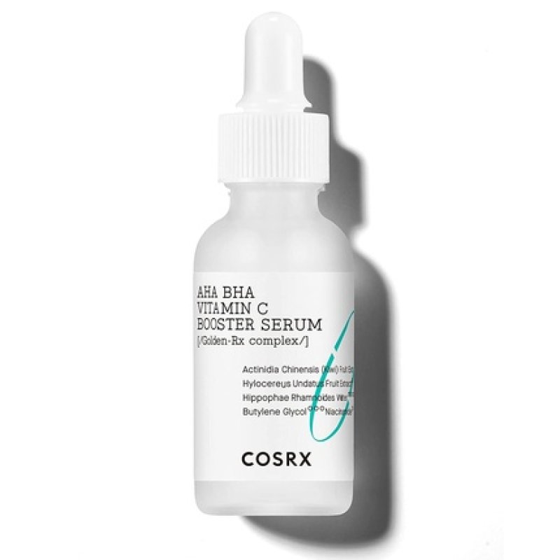 COSRX AHA BHA Vitamin C Booster Serum 1.01 fl. oz 30ml - Face Serum for Brightening, Anti-Aging, and Plumping Skin with