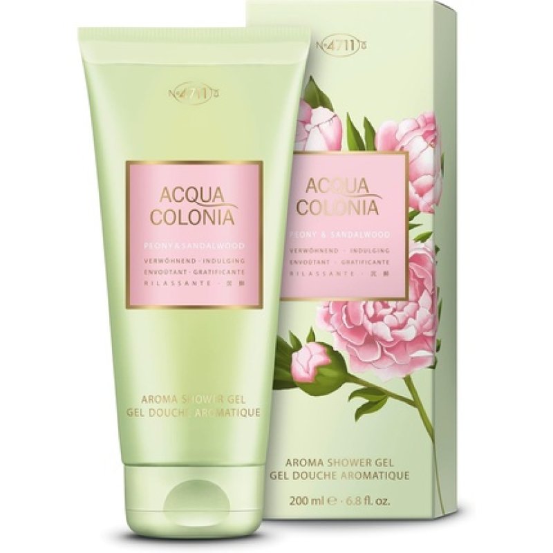 4711 Acqua Colonia Peony & Sandalwood Shower Gel 200ml