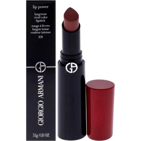 Giorgio Armani Lip Power Longwear Vivid Color Lipstick 0.11 oz