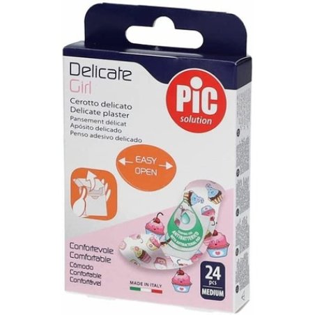 Pic Girls Band-Aids 19x72mm - Pack of 24