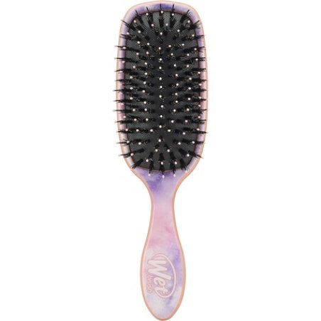 Wet Brush Shine Enhancer Paddle Brush Color Wash Watermark Hair Detangler Brush with Ultra Soft Bristles Infused With