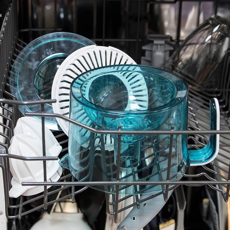 Cecotec ZitrusEasy Basic Presse-agrumes 40 W Transparent, Turquoise, Blanc