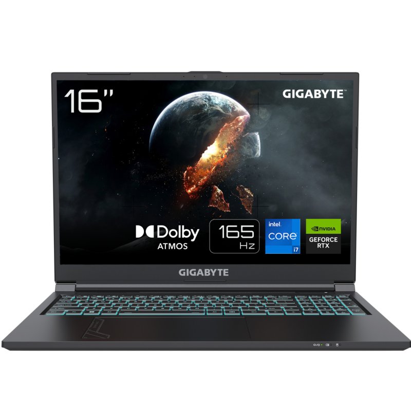 GIGABYTE G6 KF-73DE854KH laptop Intel Core™ i7 i7-13700H 40.6 cm (16") Full HD 16 GB DDR5-SDRAM 1 TB SSD NVIDIA