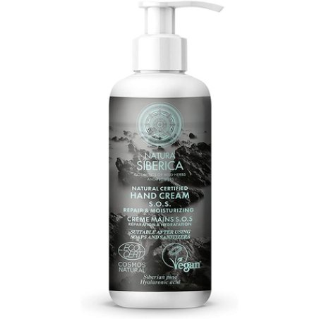Natura Siberica Certified Hand Cream S.O.S. Repair & Moisturizing Blue
