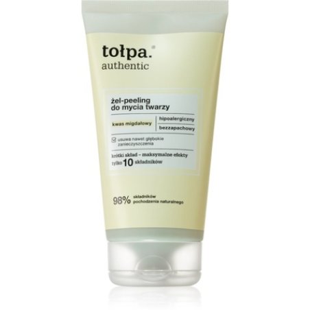 Tołpa Authentic Face Cleansing Gel-Peeling with Almond Acid 150ml