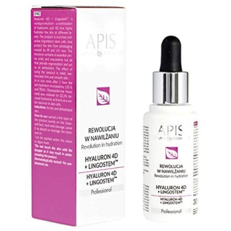 APIS HYALURON 4D LINGOSTEM TM with Amino Acids and Macadamia Nut Oil 30ml