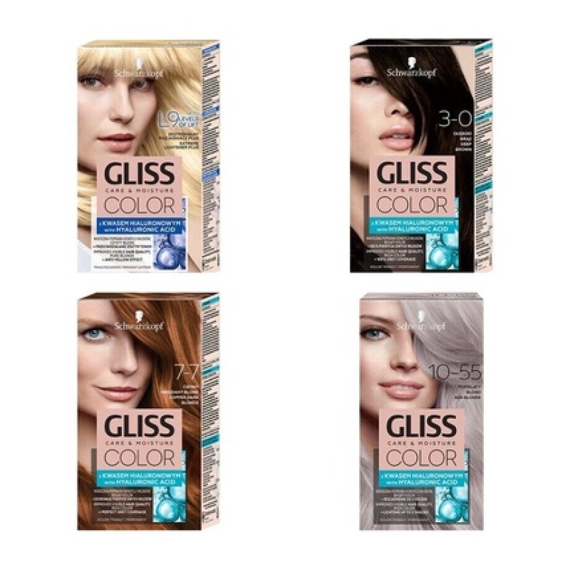 Schwarzkopf Gliss Color Colouring Cream No. 10-55 Ash Blonde