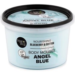 Organic Shop Angel Blue Nourishing Body Mousse Blueberry & Cotton 250ml