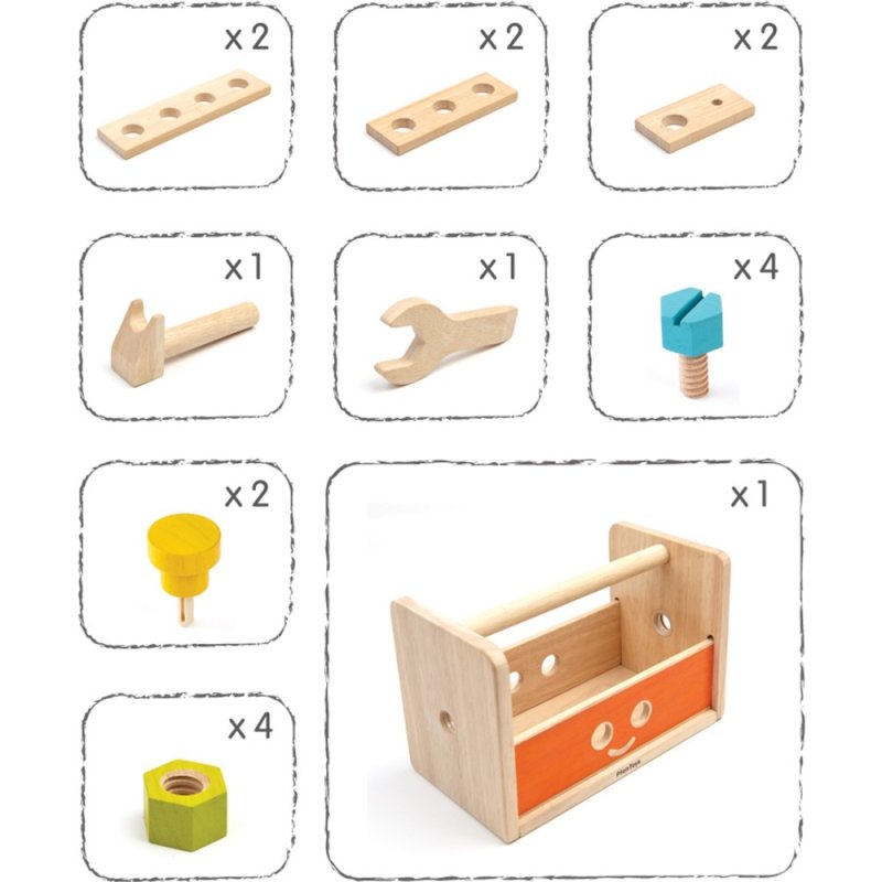 PlanToys - Robot Toolbox - (PT-5540)