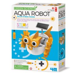 4M - Green Science / Hybrid Solar Power - Aqua Robot (4M-03415)