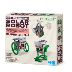 4M - Eco-Engineering 3-in-1 Mini Solar Robot - (4M-3377)