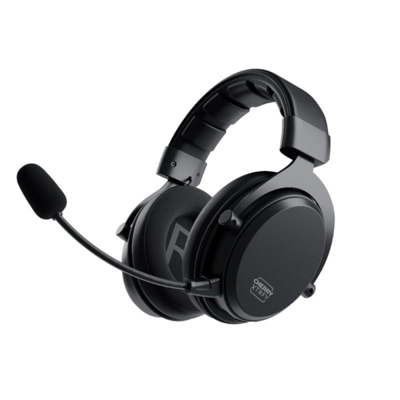 CHERRY XTRFY H3 Wireless ,Kabelloses Gaming-Headset Esports-optimierter Sound, Wireless Dongle für Gaming, Bluetooth