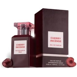 Fragrance World Cherry Incense Perfumed Water Unisex 80ml Eau de Parfum Arabic Perfume for Men and Women