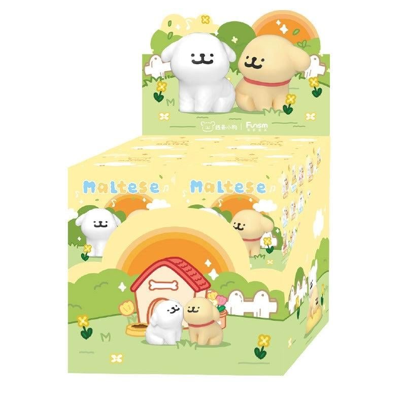 MALTESE - Happy Snuggling Series - Blind Box Set 8 X 2 Figurine 5-9cm