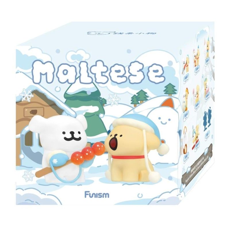 MALTESE - Cuddly Moments Series - Blind Box Set 8 Figurine 10cm