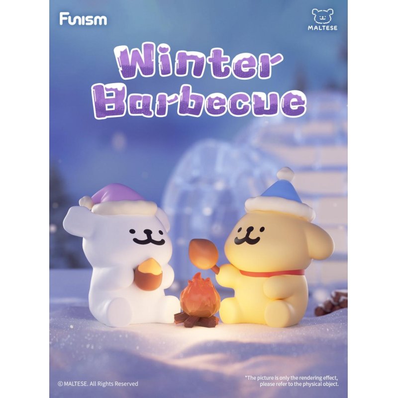 MALTESE - Cuddly Moments Series - Blind Box Set 8 Figurine 10cm