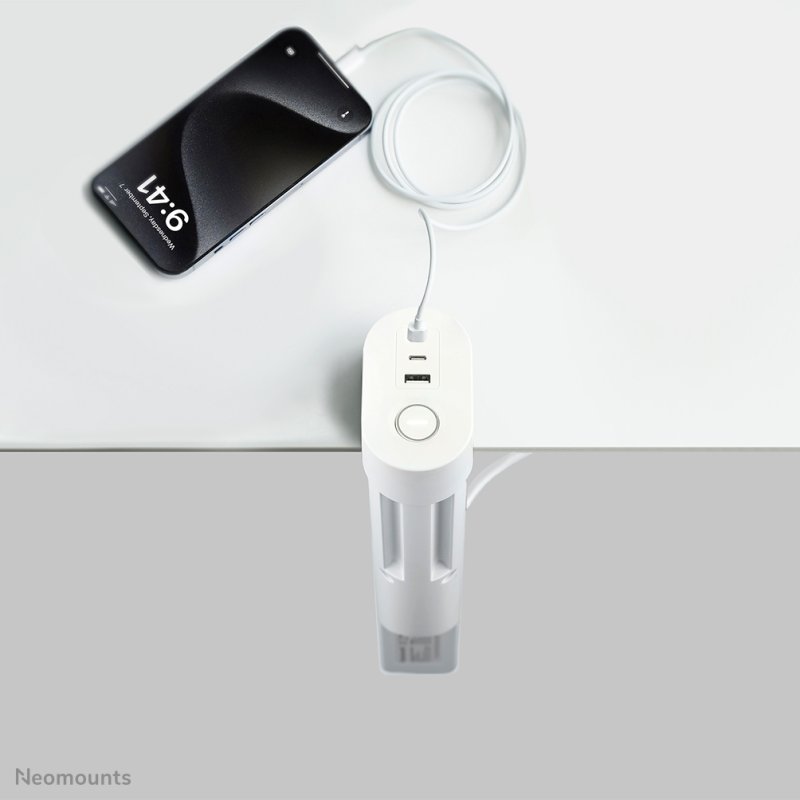 Neomounts desk socket with clamp