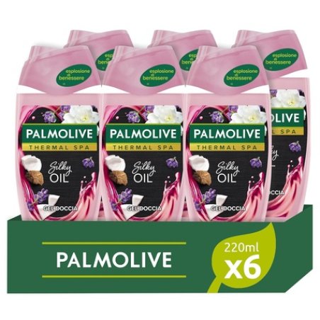 Palmolive Thermal Spa Silky Oil Shower Gel with Coconut Extract and Essential Lavender Oil 220ml