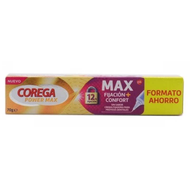 Corega Corega Power Max Fixing Cream For Dental Prostheses - 70g
