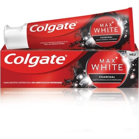 Colgate Max White Charcoal Toothpaste 75ml