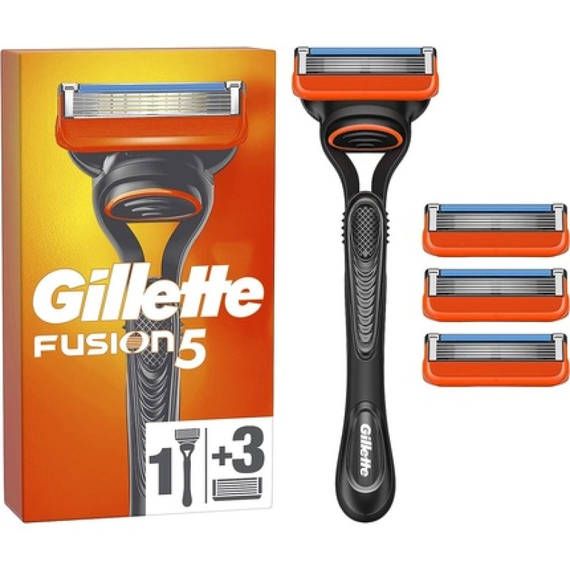 Gillette Fusion5 Men's Razor with Precision Trimmer and Anti-Friction Razor Blades