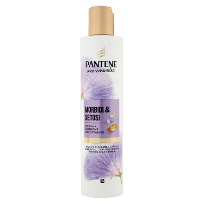 Pantene Soft & Silky Shampoo with Biotin and Reconstructing Keratin 250ml
