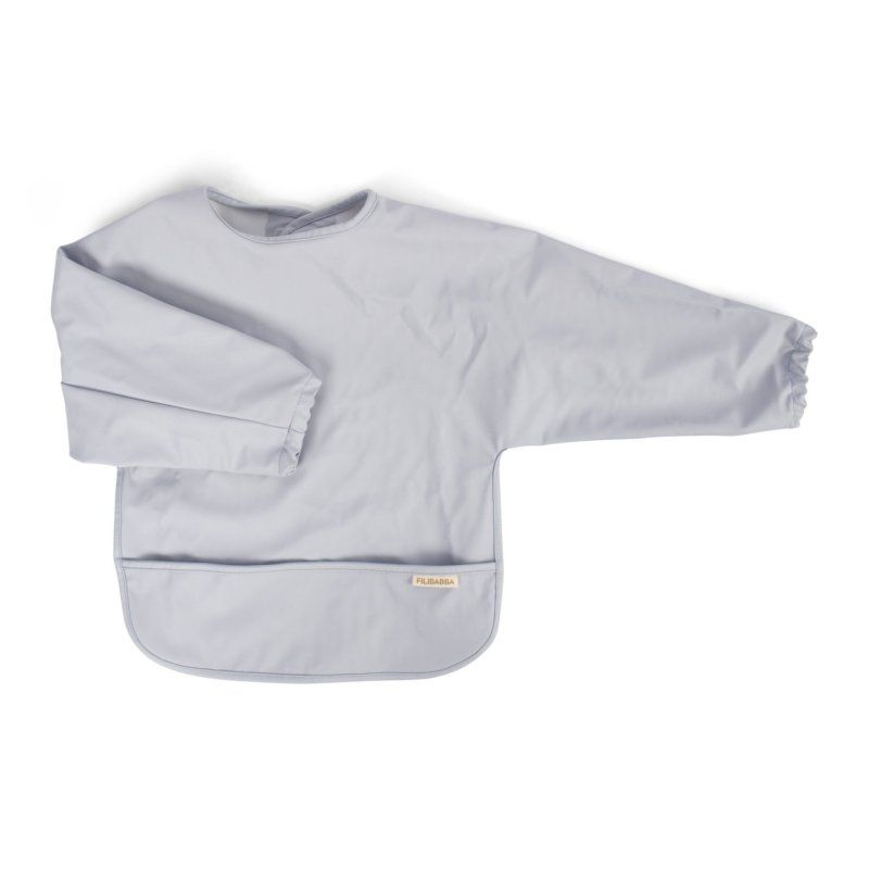 Filibabba - Bib with sleeves - Pearl Blue - 6-36 m