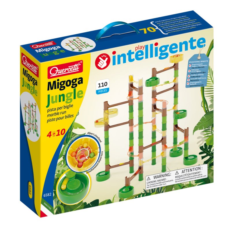 Quercetti - Migoga Jungle Marble Run - (QU-6582)