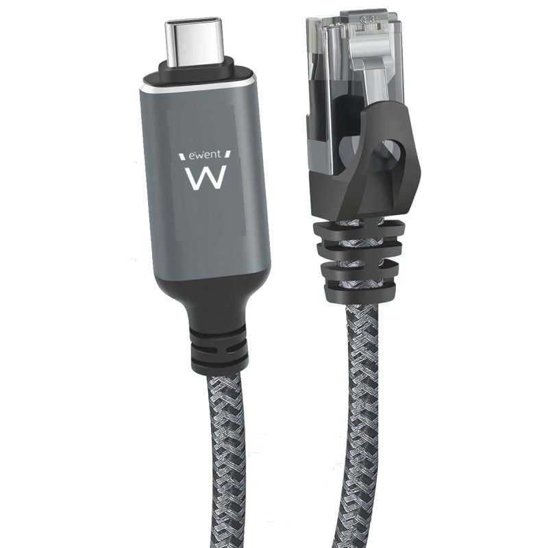 Ewent EC2002 câble de réseau Noir, Gris 2 m Cat6