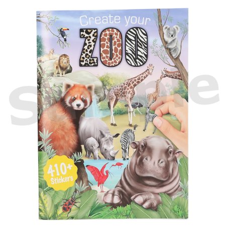 Trend - Create your ZOO Colouring Book (413607)