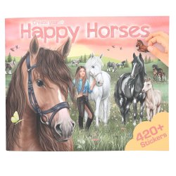 Trend - Create Your Happy Horses Colouring Book (413586)