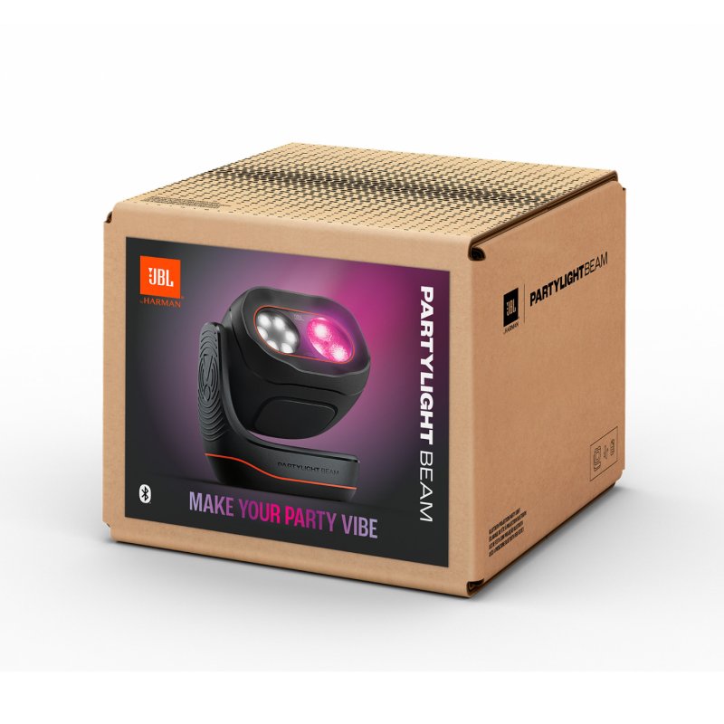 JBL PartyLight Beam Suitable for indoor use Black