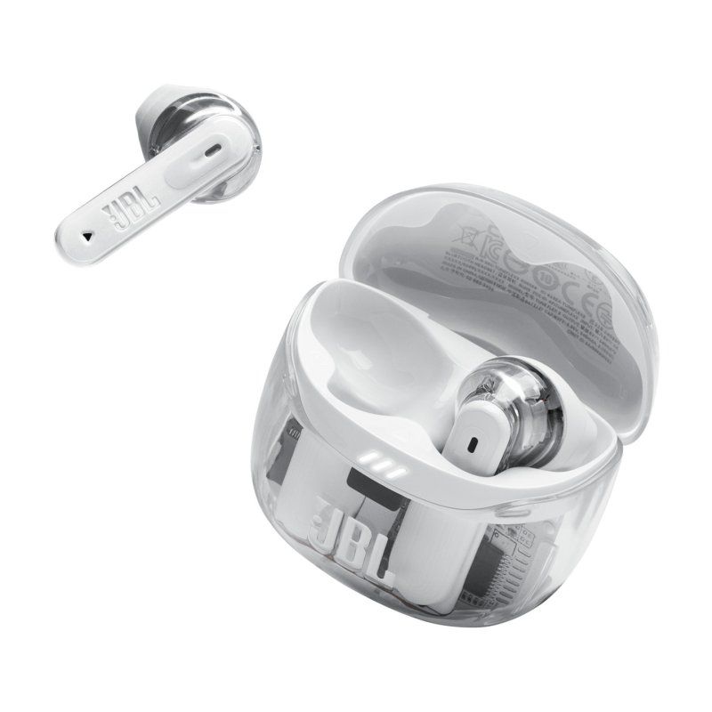 JBL Tune Flex 2 Ghost Edition Headset True Wireless Stereo (TWS) In-ear Calls/Music Bluetooth White
