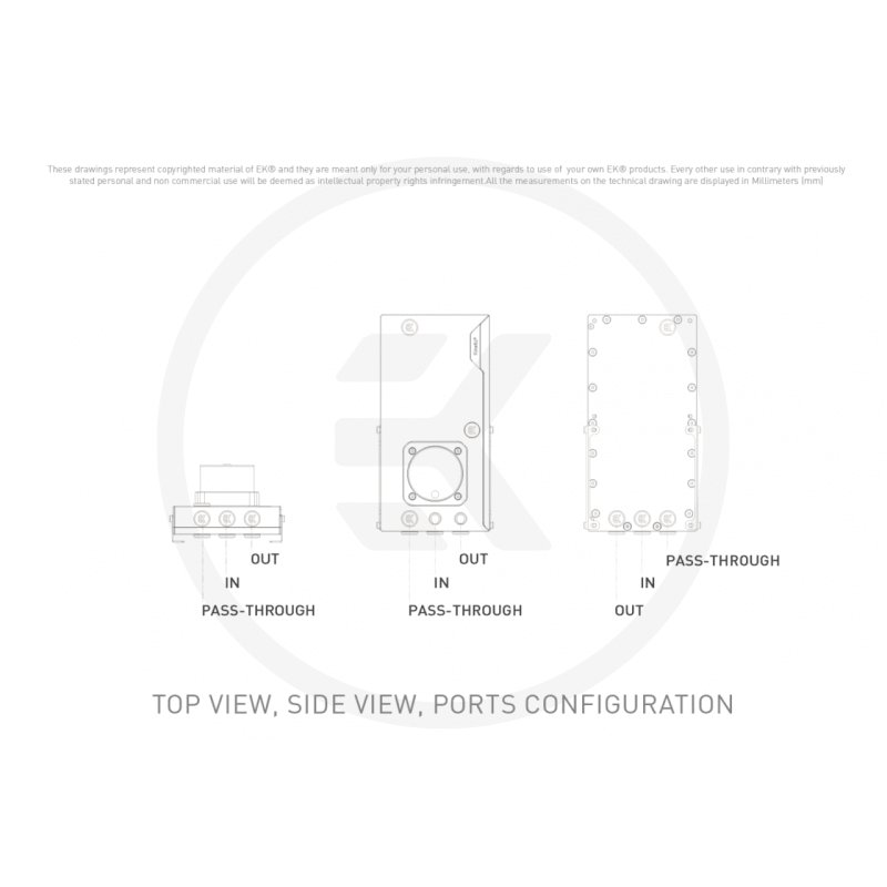 EK Water Blocks EK-Quantum Kinetic3 FLT D5 PWM Ausgleichsbehälter-Pumpen-Kombination - 240mm, D-RGB, Acry