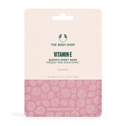The Body Shop Vitamin E Sheet Mask for All Skin Types Vegan 0.6 Fl Oz