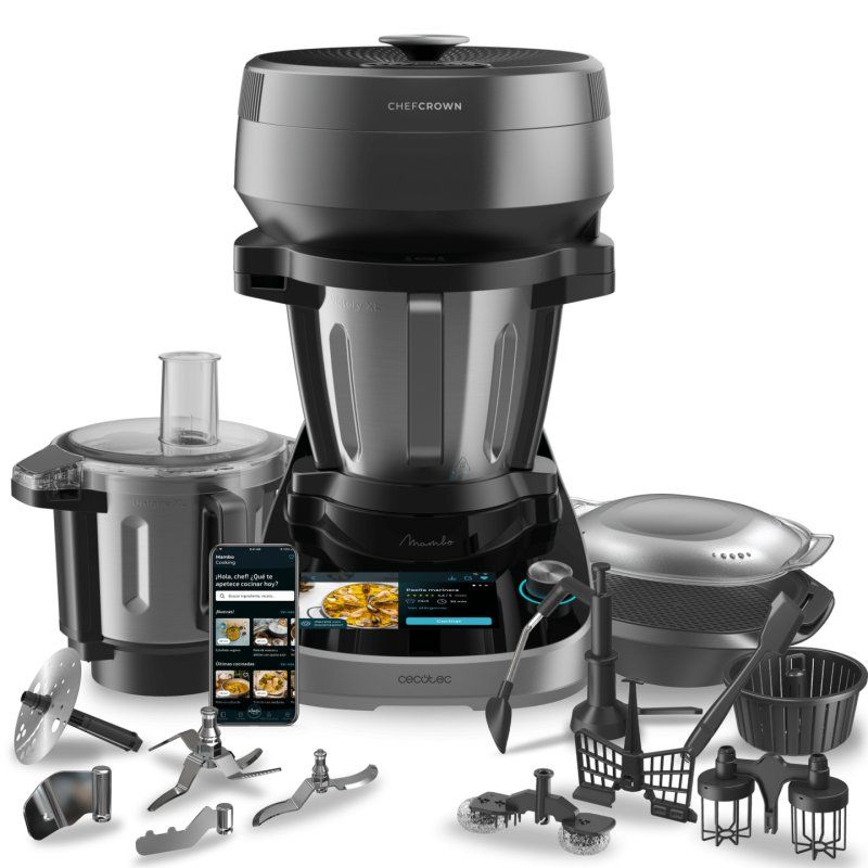 Cecotec Mambo CooKing Total Gourmet 2200 W 4.5 L Stainless steel