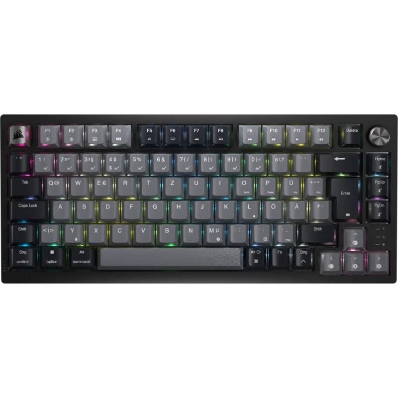 Clavier Gamer sans fil mécanique (Corsair MLX Red) Corsair K65 Plus RGB (Noir)